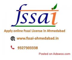 Apply online fssai license in Ahmedabad