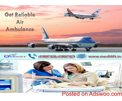 Take Amazing Air Ambulance in Raipur with Doctor