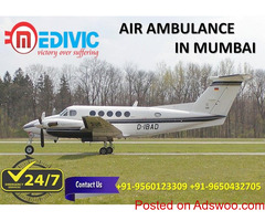 Now Hire Appropriate Medical Support Air Ambulance in Mumbai by Medivic