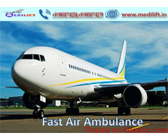 Get Awesome Air Ambulance in Silchar by Medilift