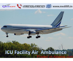 Take High Stander Air Ambulance in Hyderabad with Doctor