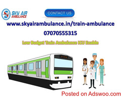 Select Sky Train Ambulance Service in Kolkata at Minimum Rate