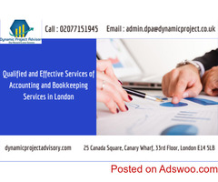 Qualified and Effective Services of Accounting and Bookkeeping Services in London