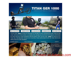 Titan Ger 1000 | Gold and Metals Detectors | Ger Detect Germany