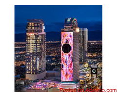 Architectural and free form LED media facades displays
