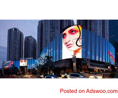 Architectural and free form LED media facades displays