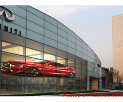 Transparent LED Video Display Screen for Glass Wall and Showcases of Retail Stores
