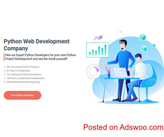 Hire Python Development Company - Python Web development Services