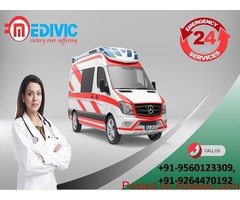 Get Supreme Transportation by Medivic Ambulance Service in Muzaffarpur
