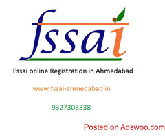 Fssai online Registration in Ahmedabad
