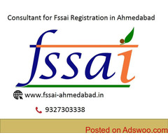Consultant for fssai registration in Ahmedabad