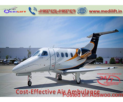 Easily Hire Medilift Low Fare Air Ambulance Service in Patna
