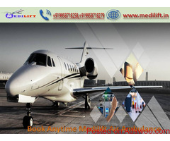 Advanced Medical Facility Air Ambulance Service in Ranchi by Medilift