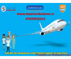 Pick Immediately Sky Air Ambulance Service in Pune