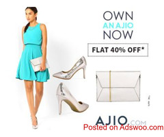 Ajio Online Shops: Clothing & Footwear;