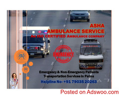 Top Notch Ambulance with Best ICU Quality Service in Patna | ASHA