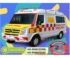 Take Perfect Life-Support Ambulance Service in Dhanbad at Low-Price