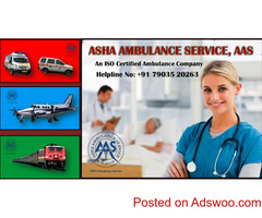 Take your Patna to Delhi Ambulance Price Soon | ASHA