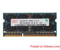 LOT Hynix 8GB 4GB 2GB 1GB Laptop RAM Memory DDR2 DDR3 PC2 PC3......$2.7  to $28
