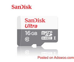 SanDisk Ultra New 16GB 32GB 64GB micro SD HC Flash Memory Card