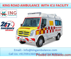 Best Medical Care Ambulance Service in Gosaintola by King