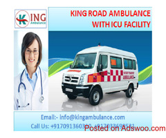 ICU Facility Advanced Ambulance Service in Indira Nagar by King