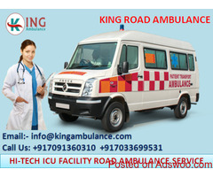 Get Safest Ambulance Service in Jawahar Nagar by King