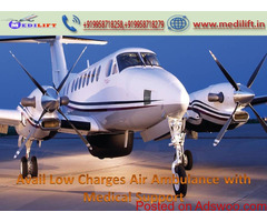 Urgently Patient Transfer Air Ambulance Service in Delhi