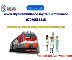 Select Top Grade Train Ambulance Service in Bangalore