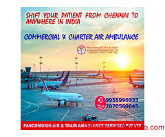 Emergency Care in Panchmukhi Air Ambulance in Chennai