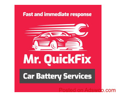 QuickFix 24hrs Car Battery Replacement