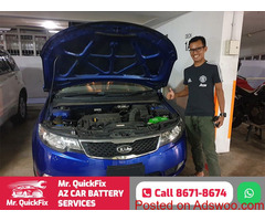 QuickFix 24hrs Car Battery Replacement