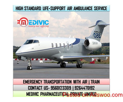 Get Efficient Medical Service by Medivic Air Ambulance in Bangalore