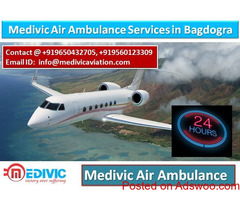 Medivic Air Ambulance Service in Bagdogra-Hire the Best