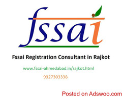Fssai Registration Consultant in Rajkot