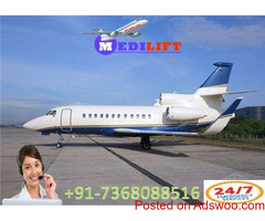 Hire Superior Air Ambulance Services in Siliguri with Doctor