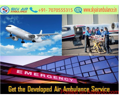 Air Ambulance in Bhubaneswar with Emergency Setup
