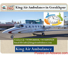King Air Ambulance in Gorakhpur-Awesome Features