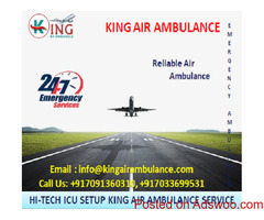 Best ICU Air Ambulance in Patna at Least Cost by King