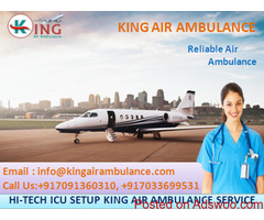 Air Ambulance in Bangalore with Full Medical Support by King