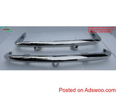 Brand new stainless steel bumpers for Triumph TR6 Year 1969-1974