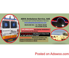 Shift the ICU Patient from Patna to Delhi Ambulance at Best Prices | ASHA