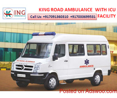 Classy Road Ambulance Service in Jamshedpur by King Ambulance