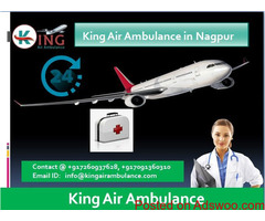King Air Ambulance in Nagpur-Quality Service