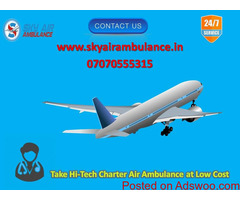 Pick Commercial Air Ambulance Service in Port Blair with Paramedic Support