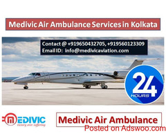 Medivic Air Ambulance in Kolkata-Provide Complete Care to Patient