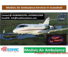 Medivic Air Ambulance in Guwahati-Best Charter Flight