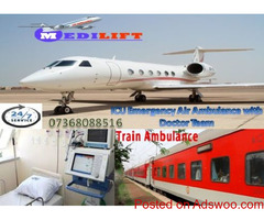 Best ICU Facility Charter Air Ambulance in Patna with Doctor Team