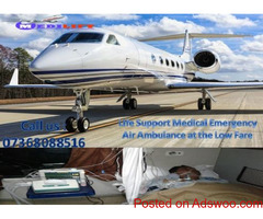 Safe and Comfortable Patient Transfer Air Ambulance in Kolkata
