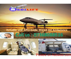 The Best Medical Support Air Ambulance in Guwahati at Low Fare